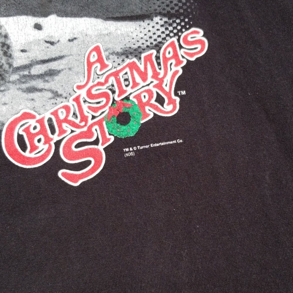 A CHRISTMAS STORY YOU'LL SHOOT YOUR EYE OUT SHIRT UNISEX XL - Picture 4 of 5
